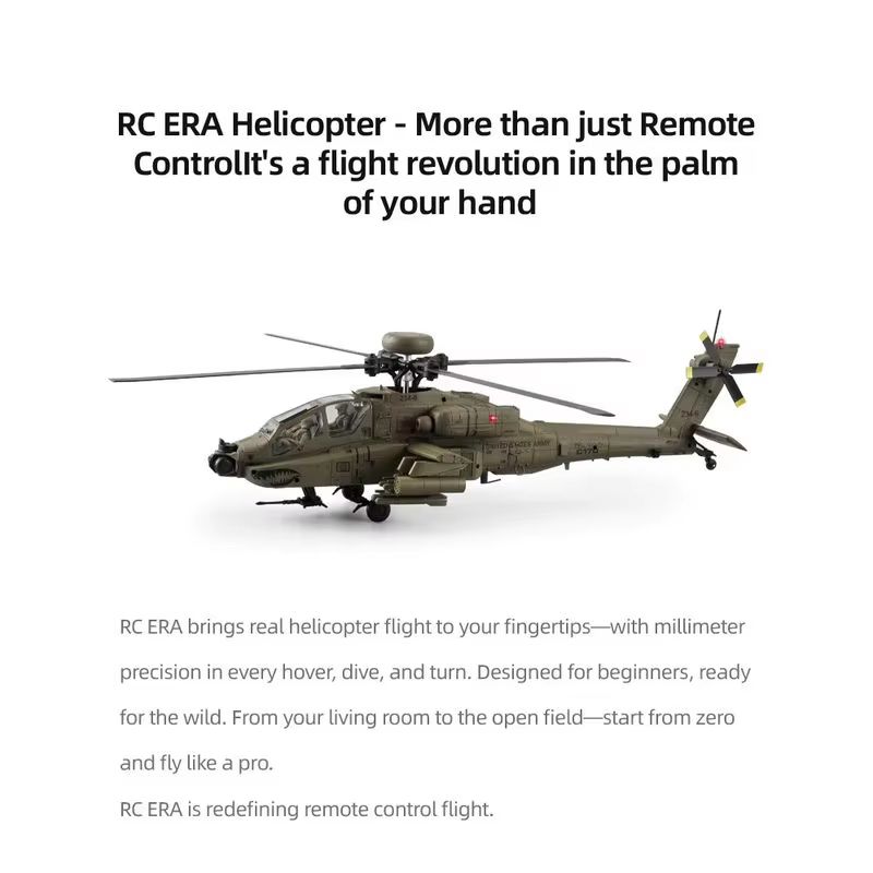 RC 시대 AH-64D 아파치 헬리콥터 C170 6채널 - Rc Helicopter Single Rotor 리뷰 및 가격